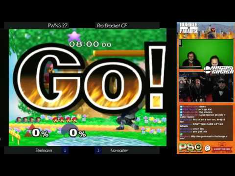 PWNS 27 - Melee - Pro - GF - Eikelmann (Bowser, Ganon) vs Ka-Master (Luigi)