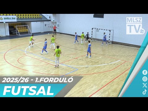 H.O.P.E. Futsal – SG Kecskemét Futsal | 1-0| Férfi Futsal NB I |1. forduló | MLSZTV