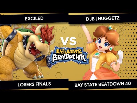 Bay State Beatdown 40 - djb | Nuggetz (Daisy) vs Exciled (Sheik, Bowser) - Losers Finals