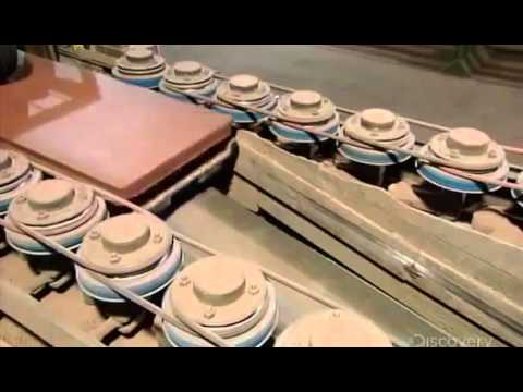 Part of a video titled How It's Made Concrete Roofing Tiles - YouTube
