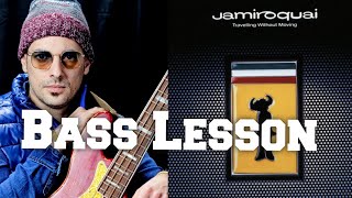 Travelling Without Moving - Jamiroquai (Bass Lesson with play along Tab)