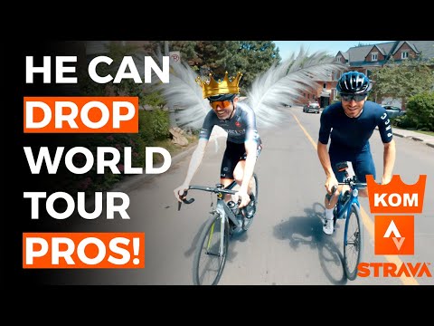 LIGHTWEIGHT Cyclist with 2325 STRAVA KOM (RANKED #9 IN THE WORLD) - Rowan Barrett the Climbing GOAT