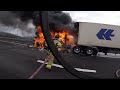 WFD 2 16 23 Tractor Trailer Fire