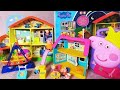 15 MINUTES SATISFYING UNBOXING PEPPA PIG TOYS COLLECTION I PEPPA PIG HOUSE I ASMR TOYS REVIEW