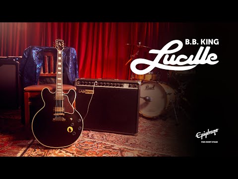 Epiphone B.B. King Lucille Semi hollowbody Electric Guitar Black
