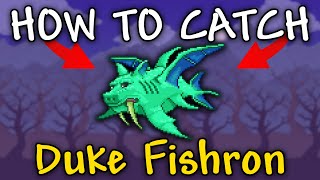 How to Summon Duke Fishron in Terraria 1.4.4.9 | How to Catch Duke Fishron in Terraria
