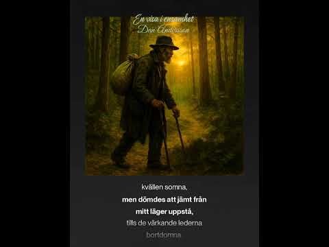 En visa i ensamhet. Text: Dan Andersson. Analys av Dikten: