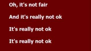 Not fair - Lily Allen lyrics