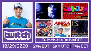 10/29/2020 Catching up on Commodore Amiga News, Unreleased Amiga Game Jab-Jum & some Halloween Games