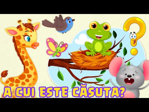 A cui este casuta? | Cunoasterea mediului - Copilasi Dragalasi