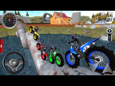 Impossible Bike Stunt Driving - Motocross Dirt Bike Extreme Off-Road #1 - Android GamePlay