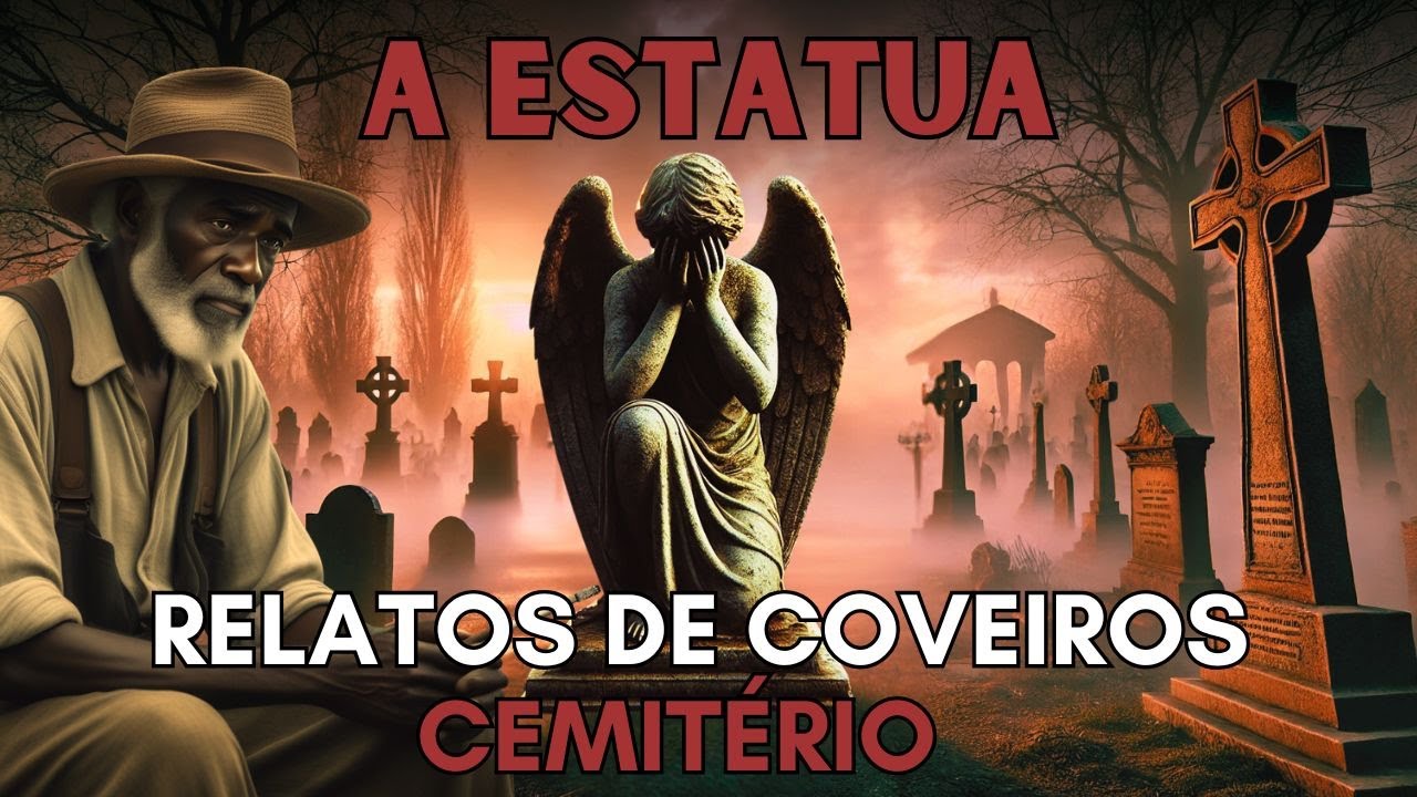 RELATO DE UM COVEIRO  NO CEMITÉRIO - A ESTATUA