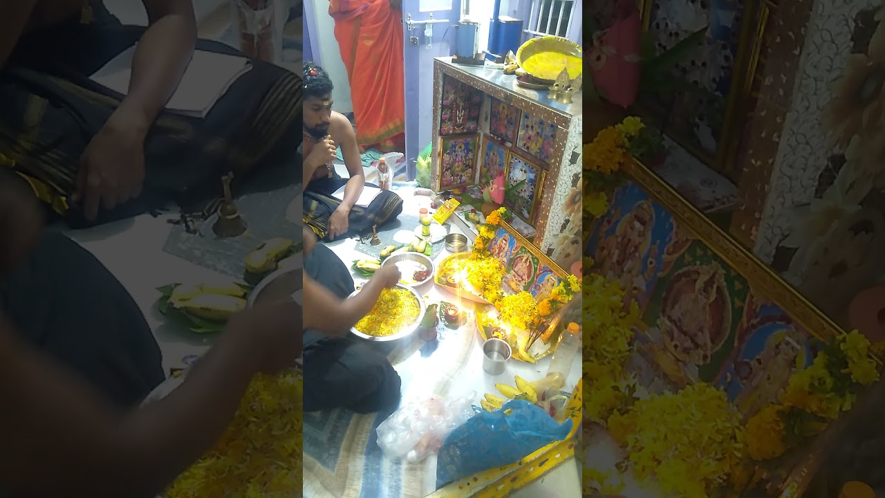 Watch video Ayyappa pooja in my home Now Ayyappa pooja in my home