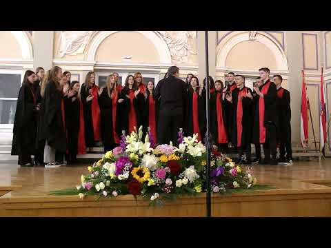 "M. Marulić" High School Mixed Choir - I'm Gonna Sing (Negro spiritual)