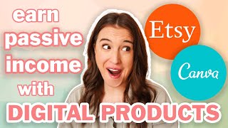 How to sell Etsy Digital Products to make PASSIVE INCOME 💰