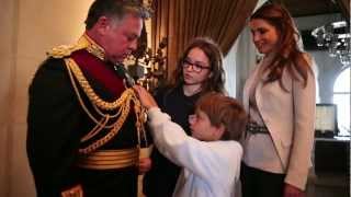 الملك عبدالله الثاني يوم خطاب العرش 2013