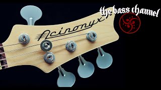 Video thumbnail for Nordstrand ACINONYX Bass Demo by The Bass Channel
