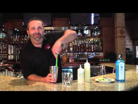 Jim Elftman demonstrates how to make the perfect Cucumber Gimlet