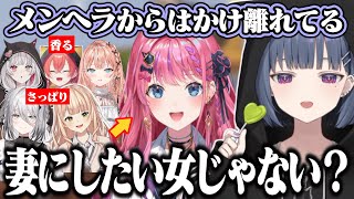 Idiosメンヘラ考察でめるちはメンヘラというより妻系だと判定するしーちゃん【にじさんじ/切り抜き/小清水透】