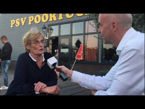 Voorzitter Lodder van PSV Poortugaal dolblij met nieuw kunstgrasveld maar heeft nog wensen.