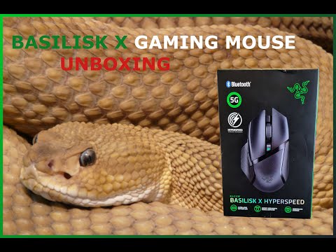 Razer Basilisk X Hyperspeed | Unboxing and Features
