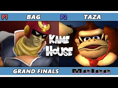 Kame House 101 GRAND FINALS - Taza (Donkey Kong) Vs. bag (Captain Falcon) Smash Melee - SSBM