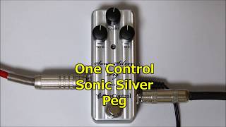 Video thumbnail for One Control Sonic Silver Peg by NOVAmini