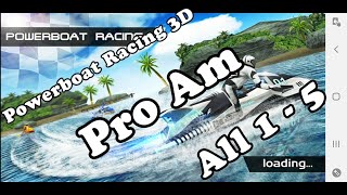 Powerboat Racing 3D Pro Am Career Speedrun Finished