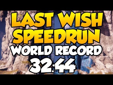 LAST WISH RAID SPEEDRUN IN 32:44 [WR] by Redeem [All Bosses %]
