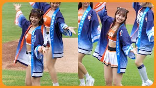 西武ライオンズコラボ、オープニングダンス💃 Chihiro & Nozomi固定カメラ。台湾チア uni-girls  치어리더 台南棒球場 2024/7/27、28【台湾チアTV】