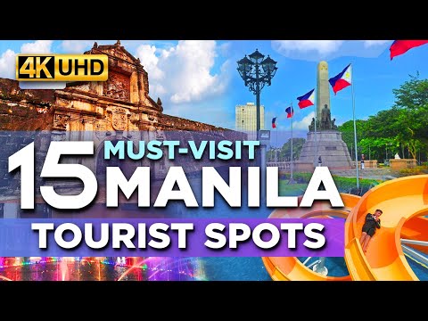 TOP 15 Must-Visit Tourist Spots in MANILA CITY Philippines | Best and NEW Places to Explore!