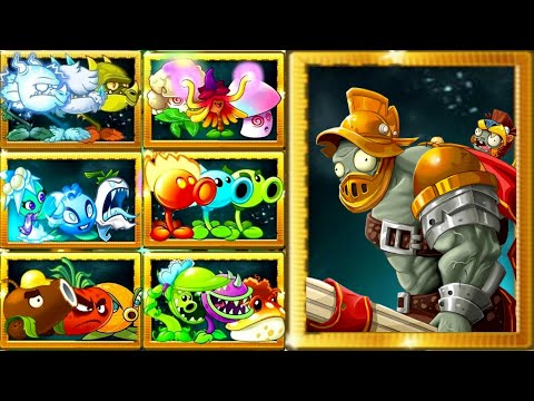 PvZ 2 - Random All Team Plants Vs Team Roman Zombie LEVEL10 - Which Team Plant 'is Best?