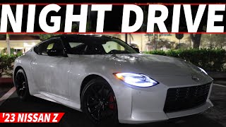 2023 Nissan Z Auto Night Drive (POV Impressions)