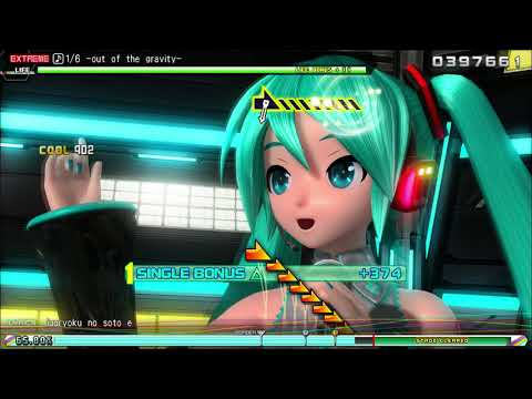 Hatsune Miku: Project DIVA Future Tone - [Extreme] 1/6 -out of the gravity- (Perfect)