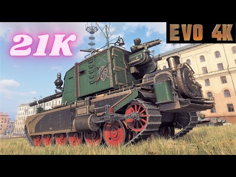 FV4005 Stage II  10.6K Damage 6 Kills & FV4005 10.4K  World of Tanks Replays 4K