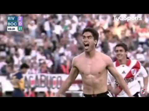 RIVER BAILA A BOCA Y LE GANA EL ÚLTIMO SUPERCLASICO DEL SIGLO XX - 1999