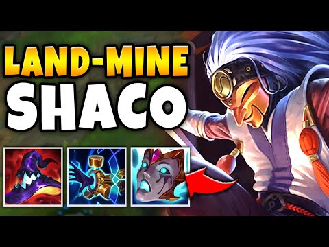 SHACO BUT I BUILD MAX AP AND MY BOXES ARE LAND MINES!! - Pink Ward Shaco