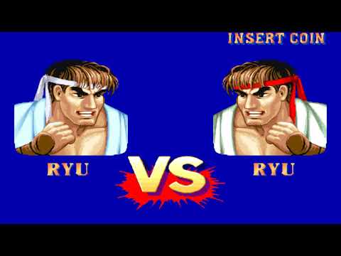 Street Fighter II' Hyper Fighting (Ryu) Hardest Difficulty - (Partida completa 1CC) Episodio 057