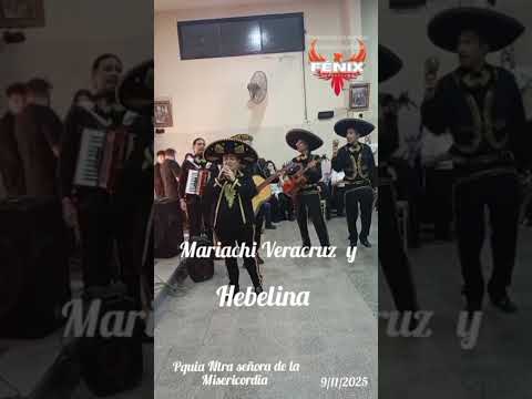 Virgen india , Hebelina con Mariachi Veracruz Mendoza.