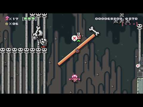 SNOWSTORM SNEER ~ Expert Endless Challenge - Super Mario Maker 2 - No Commentary 1bu