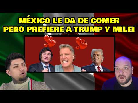 Actor argentino insulta a los mexicanos que no piensan como él y el rapero Sieck le da su merecido