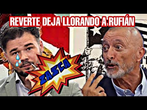 ZASCA DE PÉREZ REVERTE CON UN SOLO TUIT A GABRIEL RUFIÁN