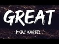 Vybz Kartel - Great (Lyrics)