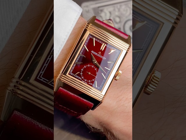Vídeo relacionado con ROUHO Correa Cuero Pasador Hebilla Reloj Acero Inoxidable Repuesto Cierre Reloj para Rendez-Vous de Jaeger-LeCoultre Master Geographic Reverso-Oro Rosa 18mm
