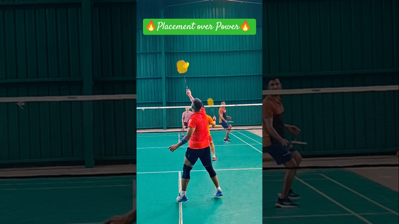 Finding the corner! 🎯 Clean backhand play #shorts