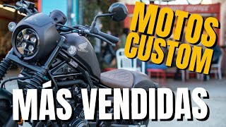 Motos CUSTOM más vendidas | Motocicletas cruiser con más matriculaciones en España