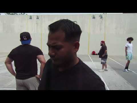 IS 10 Park - Pop Up B Dubs - Angel & Charlie vs Freddy & Ricky - Filmed By Handball Social 6.8.2025