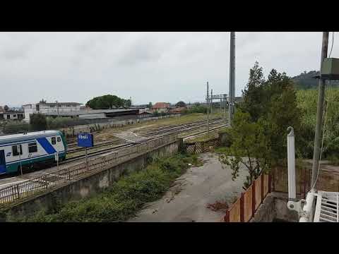 Partenza dell'regionale con la pilota pr revamp da eboli