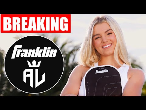 🚨 BREAKING: Anna Leigh Waters Signs With Franklin Pickleball