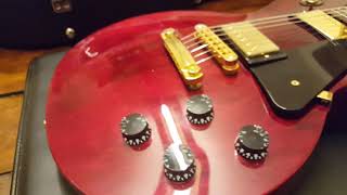 Video thumbnail for 2011 GIBSON LES PAUL STUDIO WINE RED GOLD HARDWARE USA GUITAR UP CLOSE VIDEO REVIEW by Essex Recording Studios